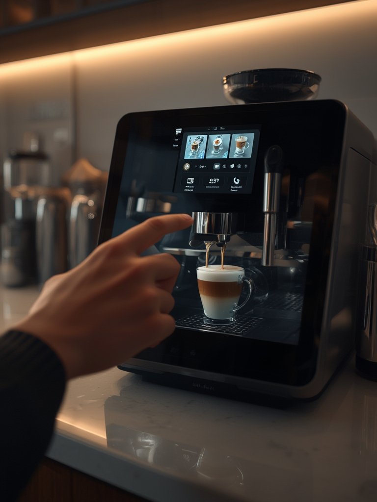 AI barista coffee machine - Illustration 2