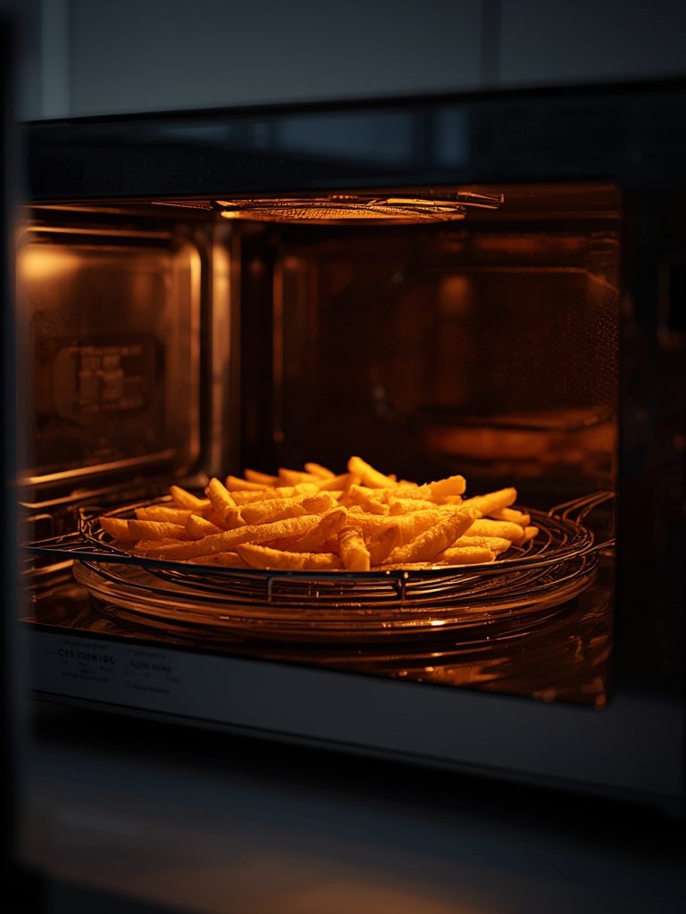 compact microwave with air fry - Illustration 2