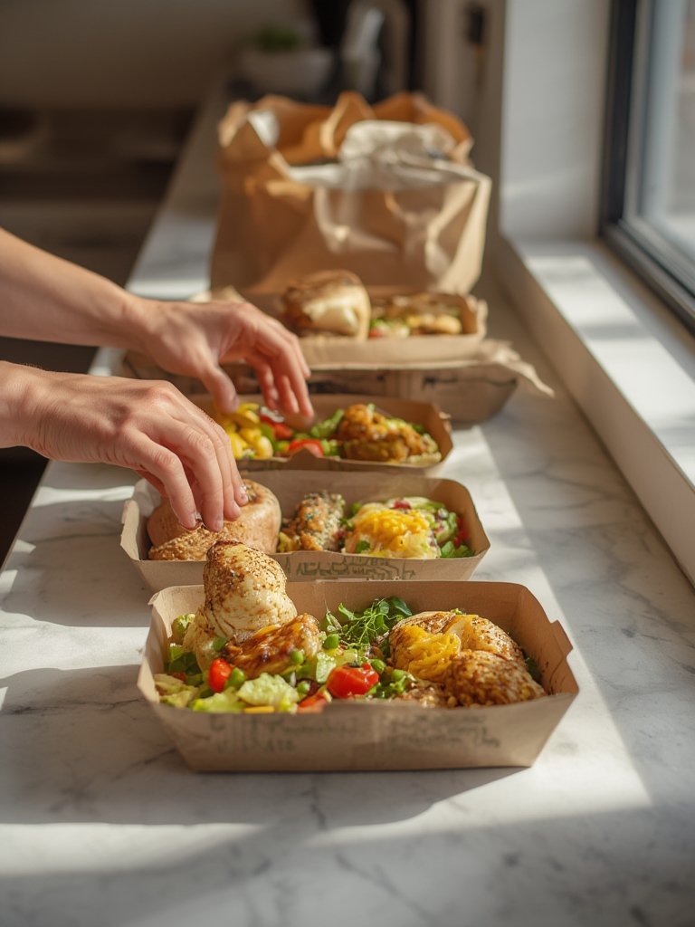 food delivery service - Illustration 2