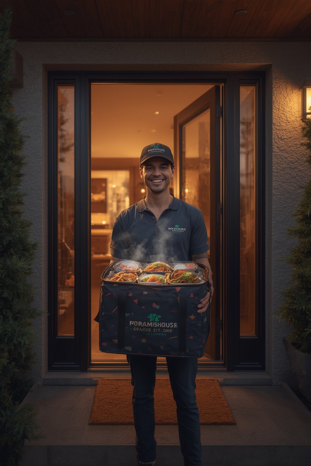 food delivery service - Illustration 1