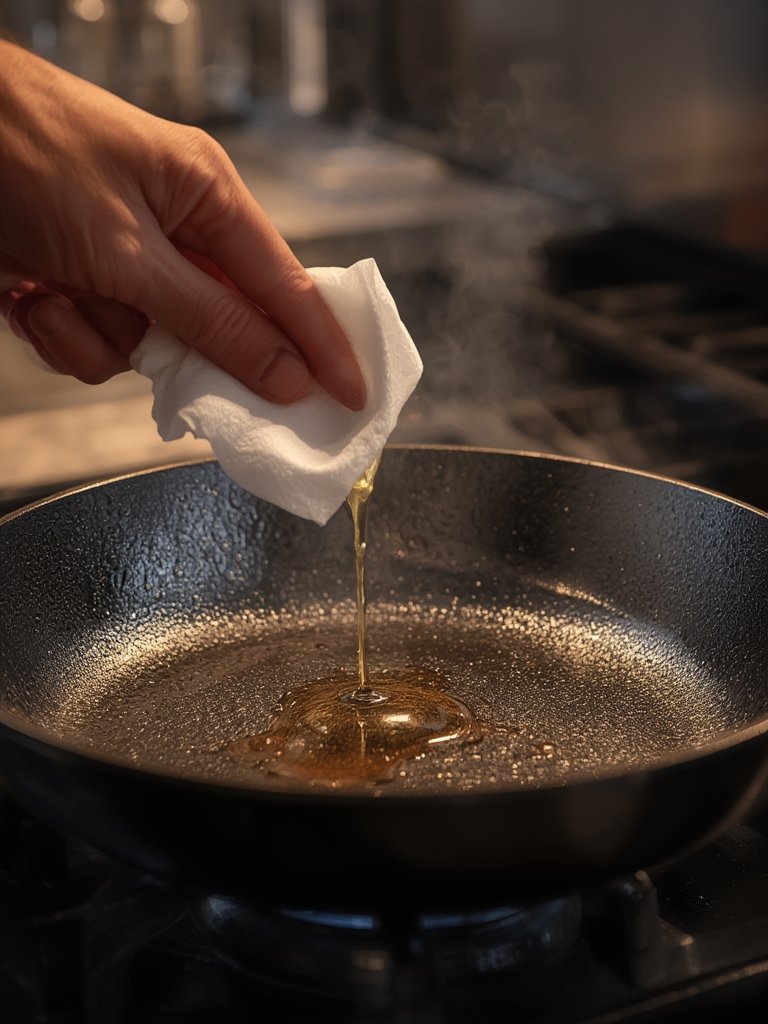 nitrided carbon steel pan - Illustration 2