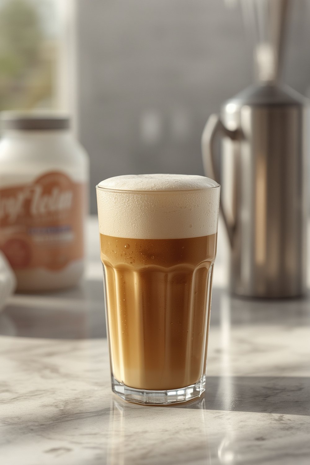 protein cold foam - Illustration 1